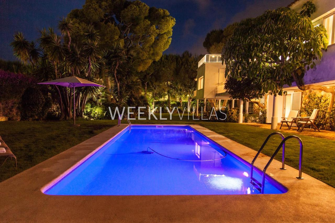 Villa Sitges Tupinetti Beach at 1 min walk Amaizing Garden&View Center Sitges 5 minutes walk Exterior foto