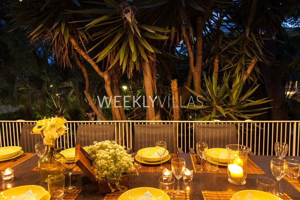 Villa Sitges Tupinetti Beach at 1 min walk Amaizing Garden&View Center Sitges 5 minutes walk Exterior foto